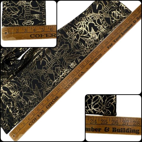 Zumba Love Metallic Capri Leggings Extra Small (XSpicy) Gold Black - Picture 12 of 12